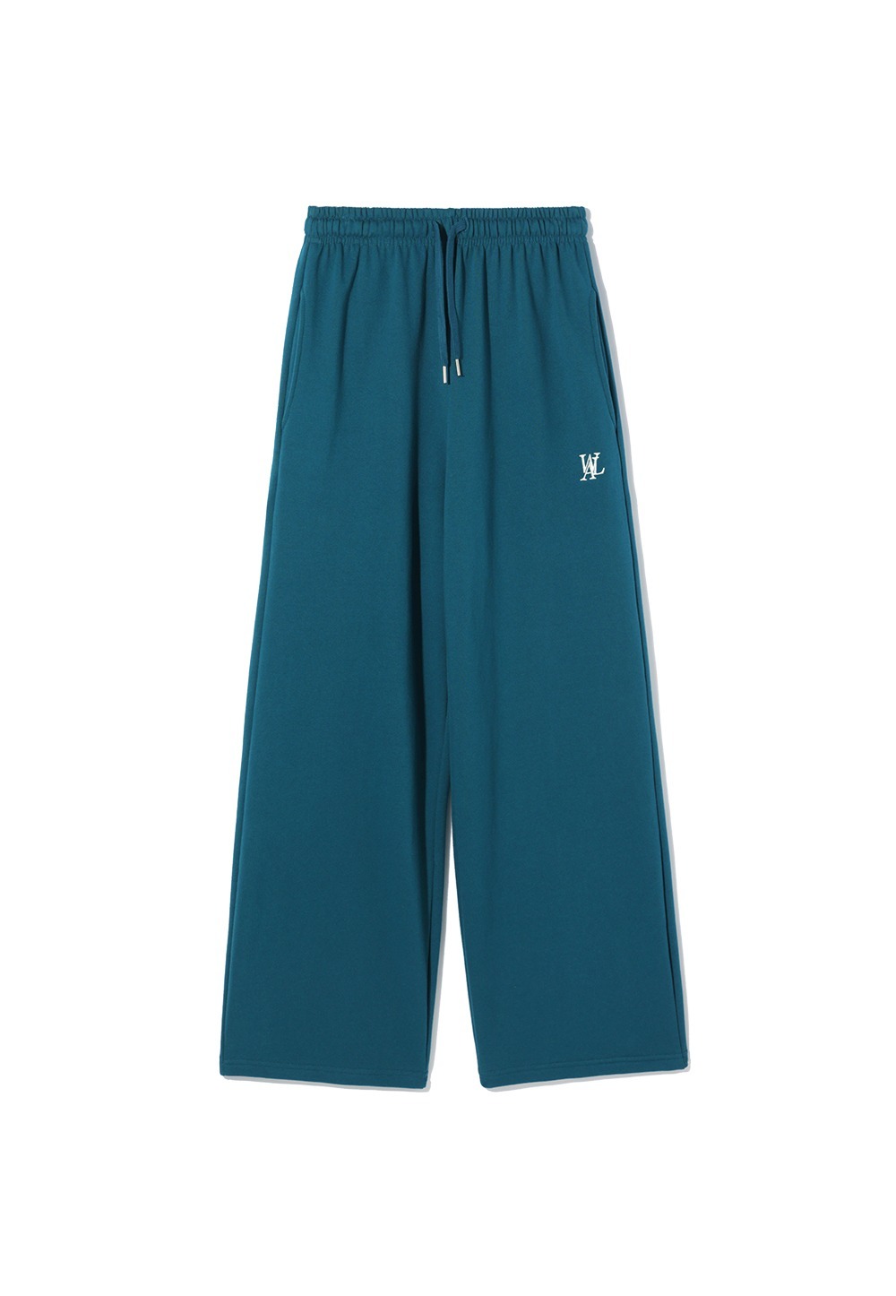Signature relax wide pants - TURQUOISE