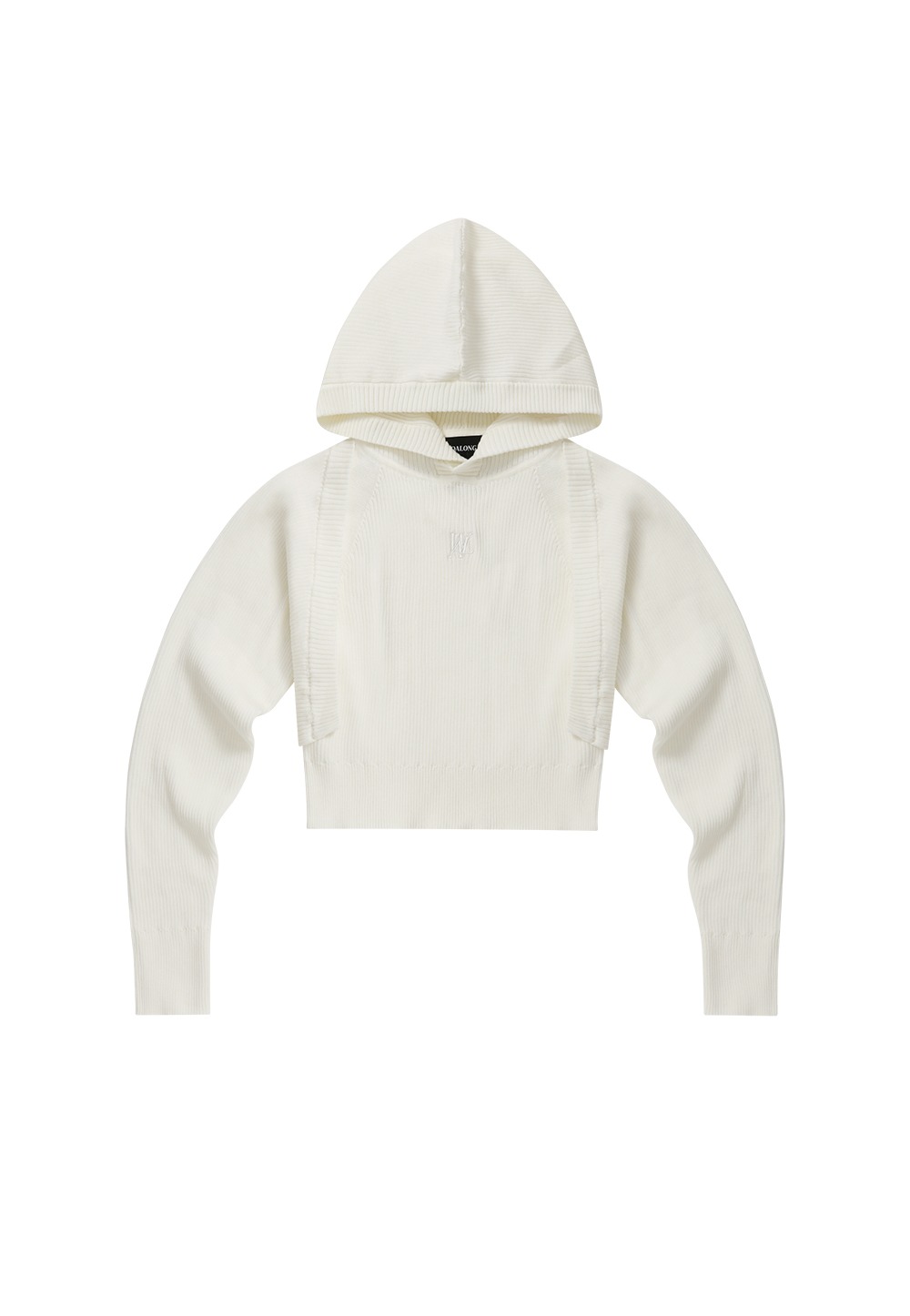 Bolero knit hood - WHITE