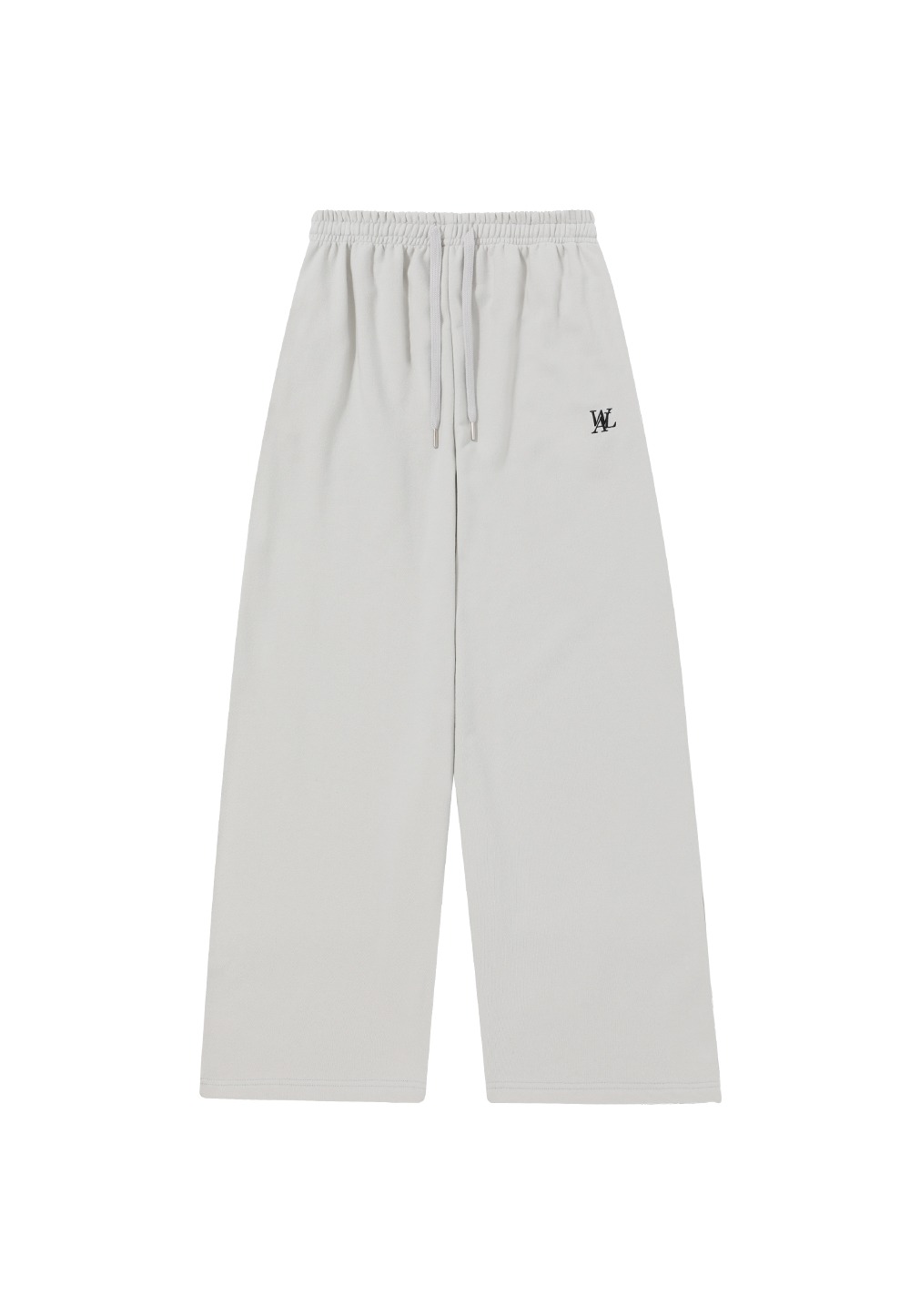 Signature relax wide pants - LIGHT GREY